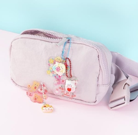 Tiger Tribe Zestaw Kreatywny - Zawieszka DIY Naklejki Kawaii