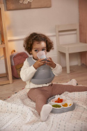 BABYBJORN - Zestaw do karmienia Mealtime - Grey