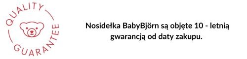 10 lat gwarancji na nosidełka BabyBjörn